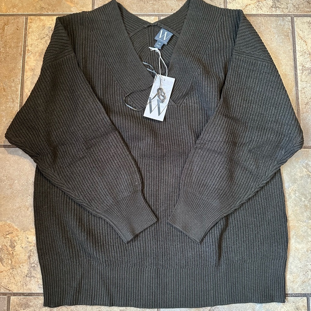Olive Green Sweater